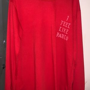 Kanye I feel like Pablo long sleeve shirt